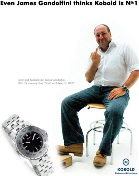 james gandolfini kobold watch|james gandolfini watch.